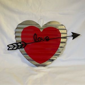 Galvanized Metal Heart